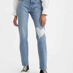 Levis limited edition 501 150th anniversary heart 28x30
